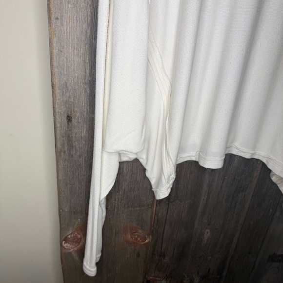 Free People We the Free Alameda Dolman Sleeve Turtleneck Top in Ivory Small - Picture 5 of 14